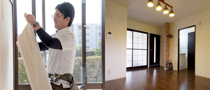入居者様自身で、壁紙や床材を選べます！